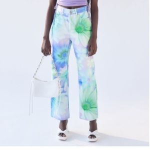 Urban Outfitters floral watercolor pants